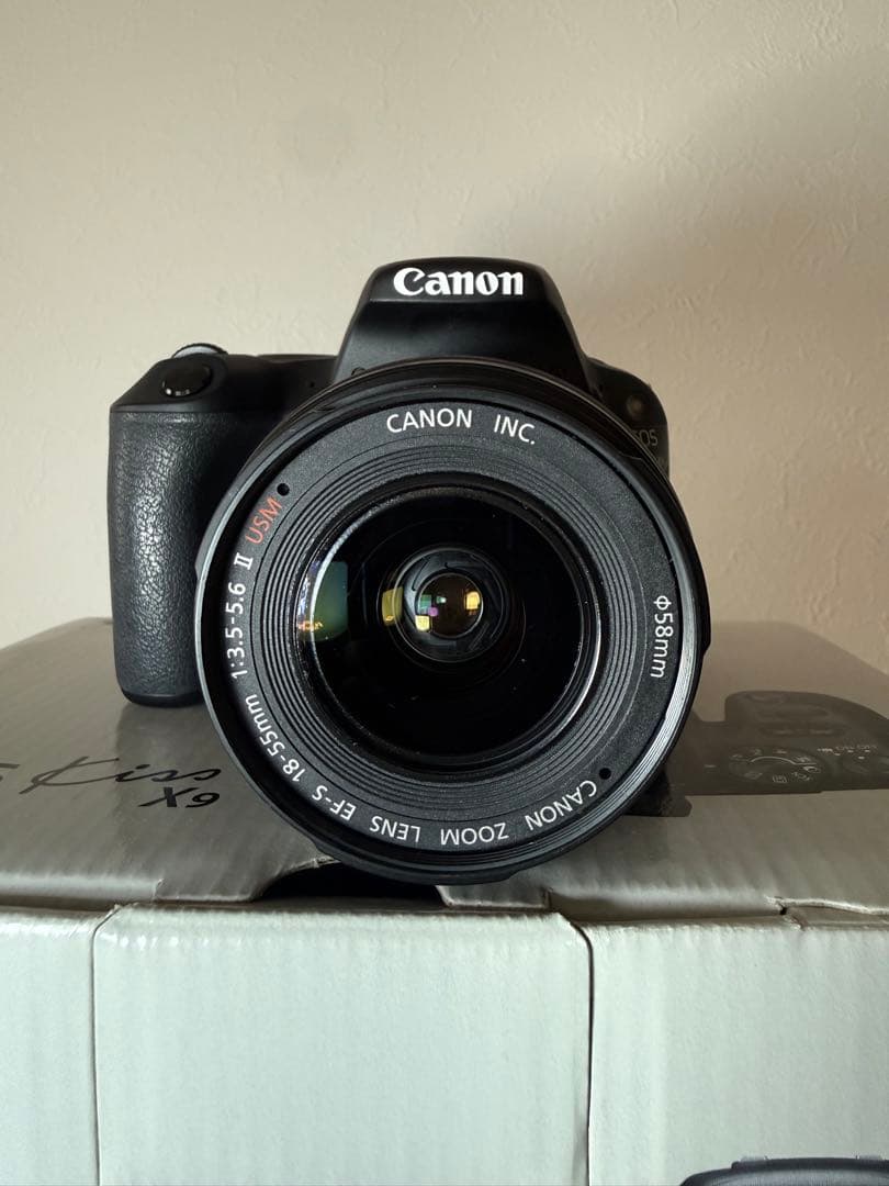 Canon EOS Kiss X9標準ズーム/望遠ズーム2本/計3本レンズセット