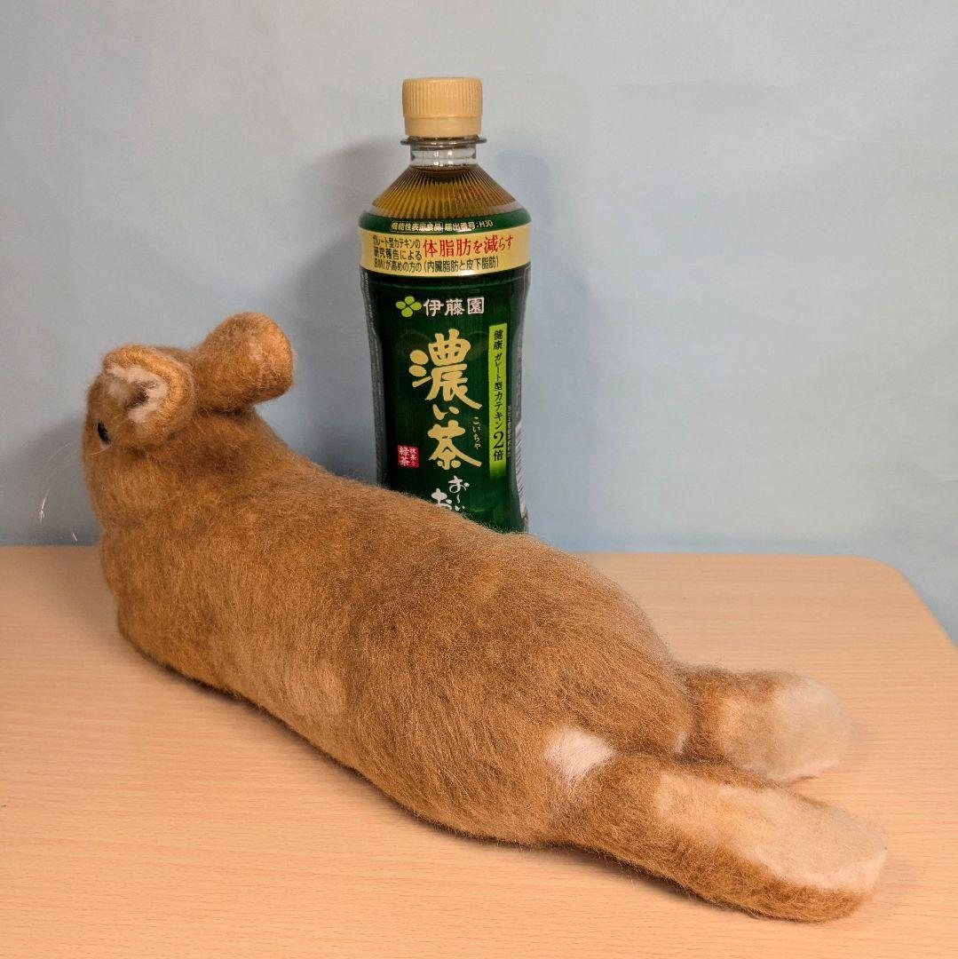 のあ様オーダー　羊毛フェルト　うさぎ　まったりオレンジドワーフ確認用