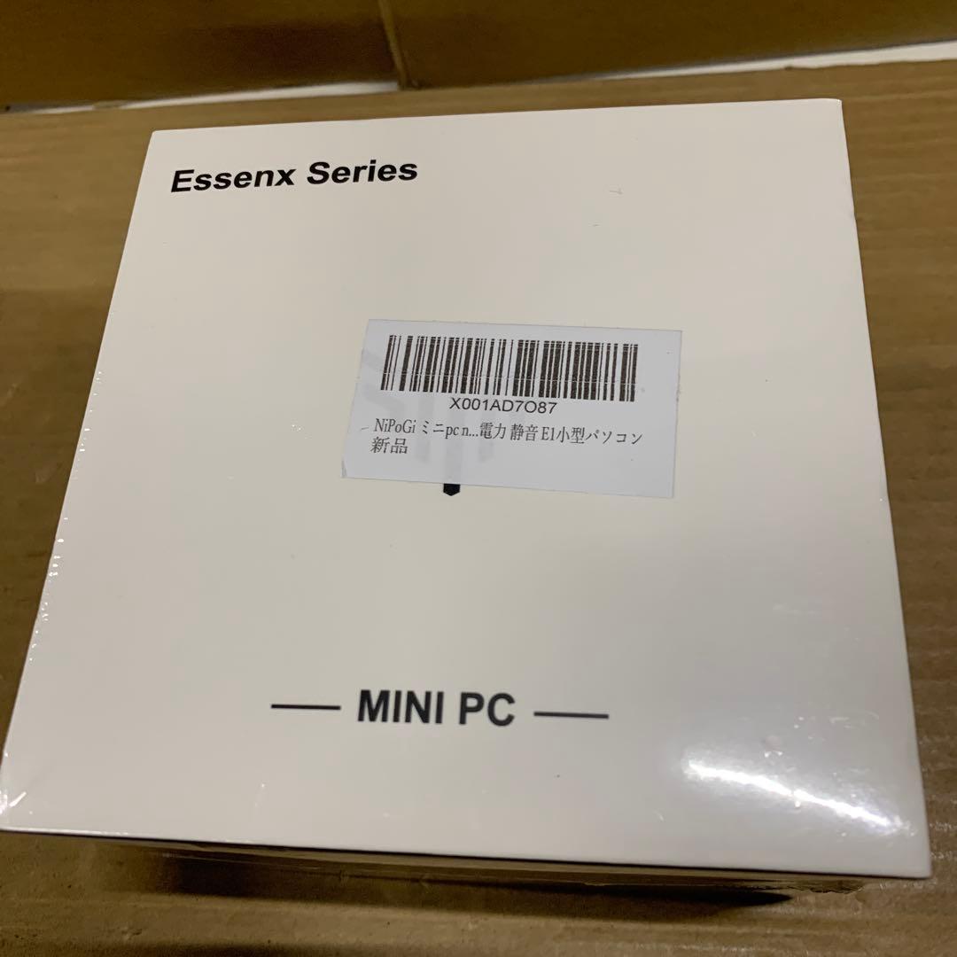新品未開封　NiPoGi ミニpc 4C/4T E1 　16G 512G