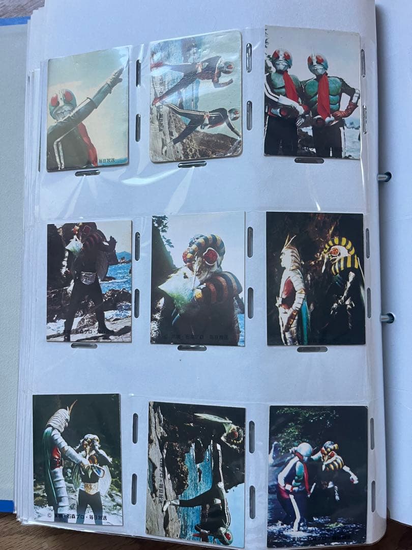 旧カルビー仮面ライダーカードセット