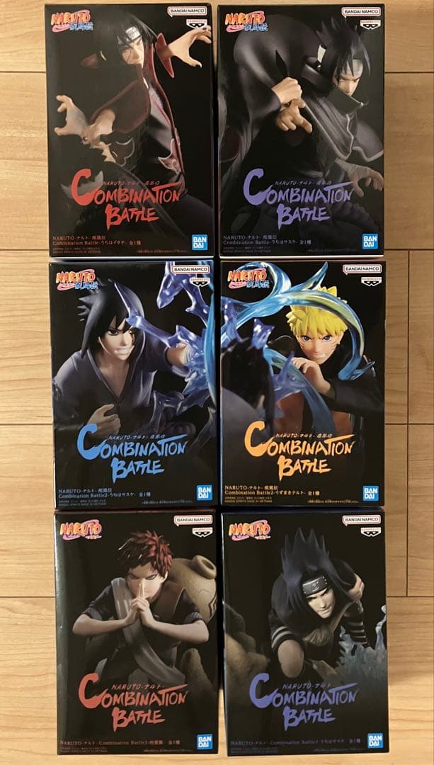 [新品未開封]NARUTO Combination Battleフィギュア6体
