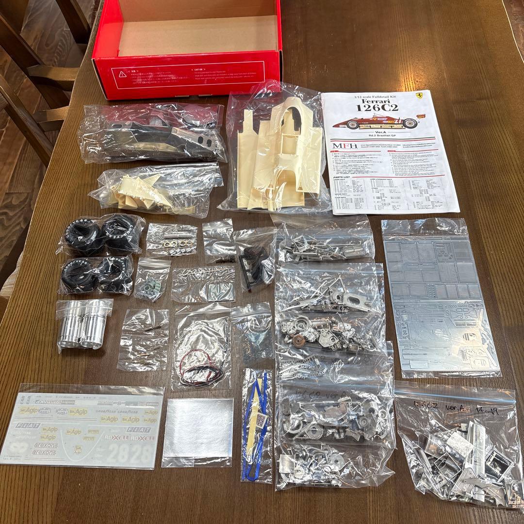 モデルファクトリーヒロ　1/12 フェラーリ　126C2 Ver.A