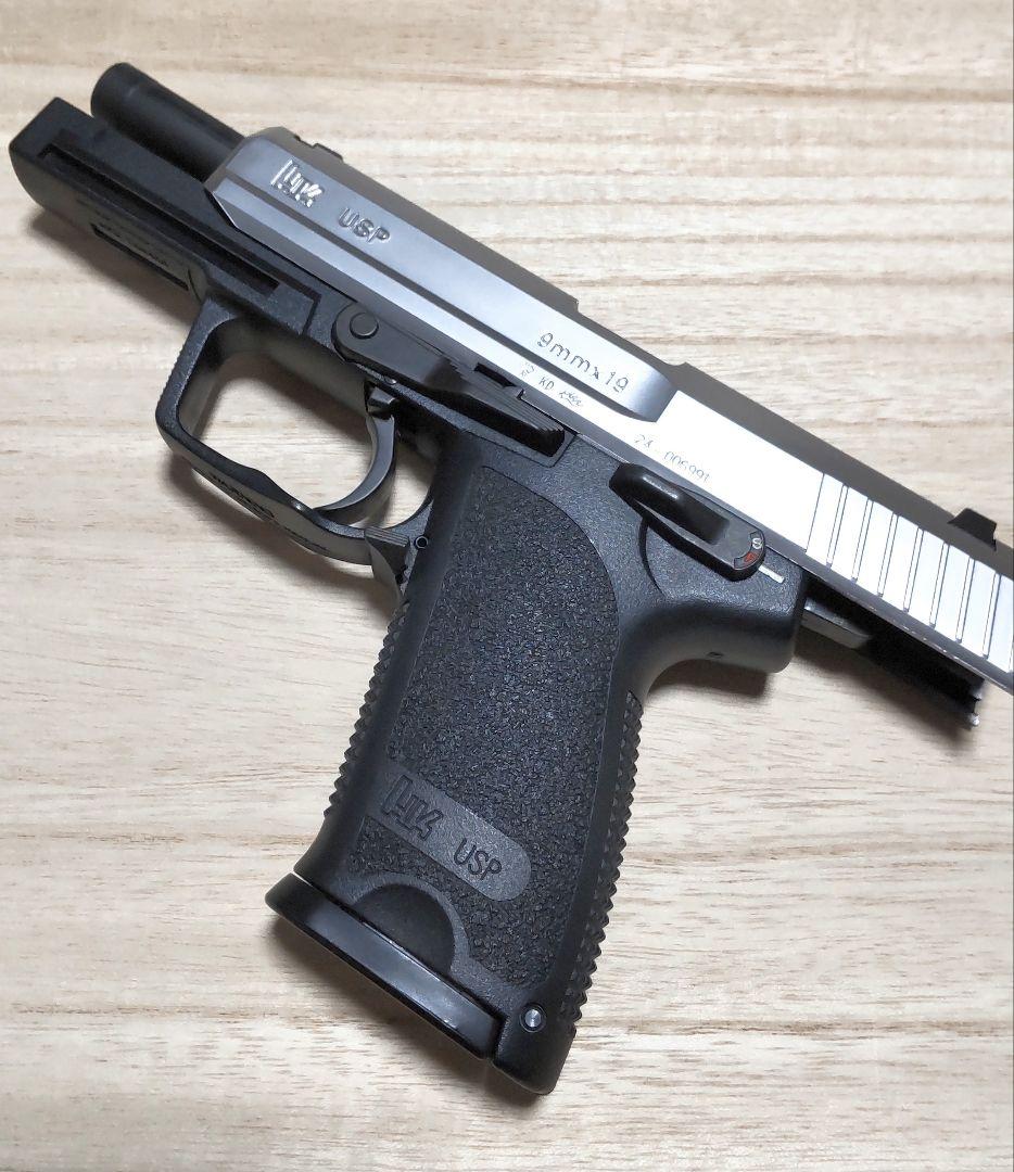 激レア❗️タナカ Hk USP ガスブローバック未使用級ステンレス調スライド