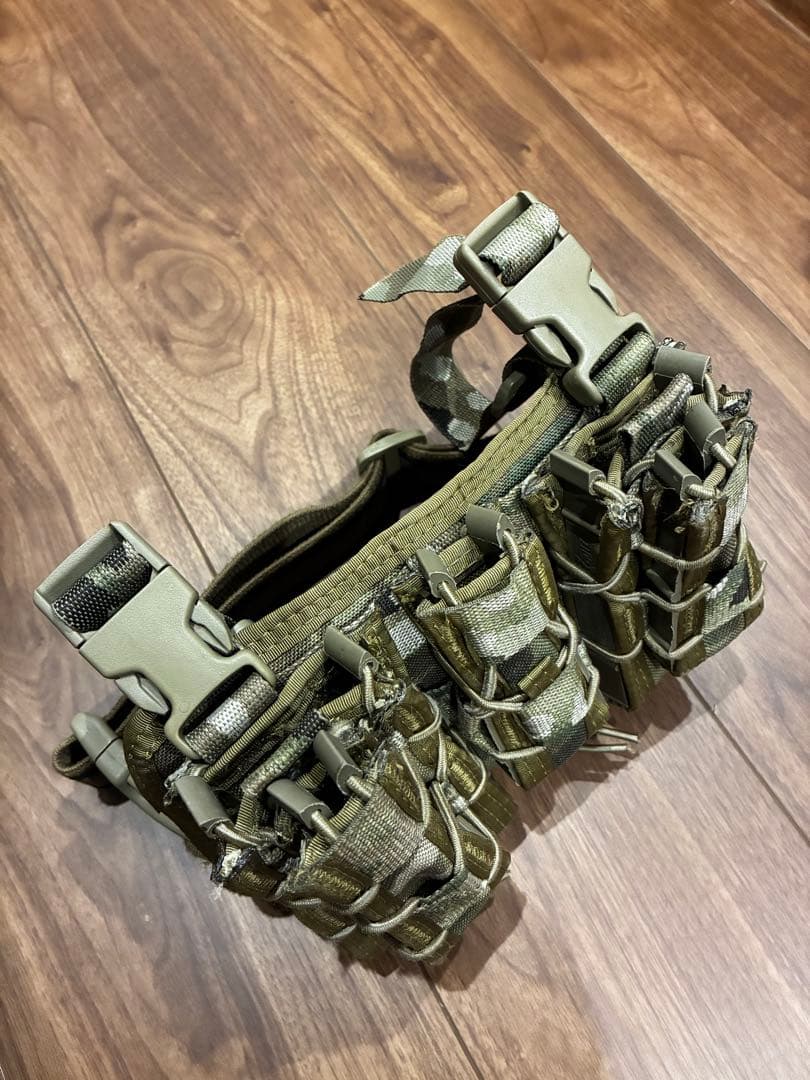 実物　ハイスピードギア　レッグリグ　クリスコスタ刺繍モデル