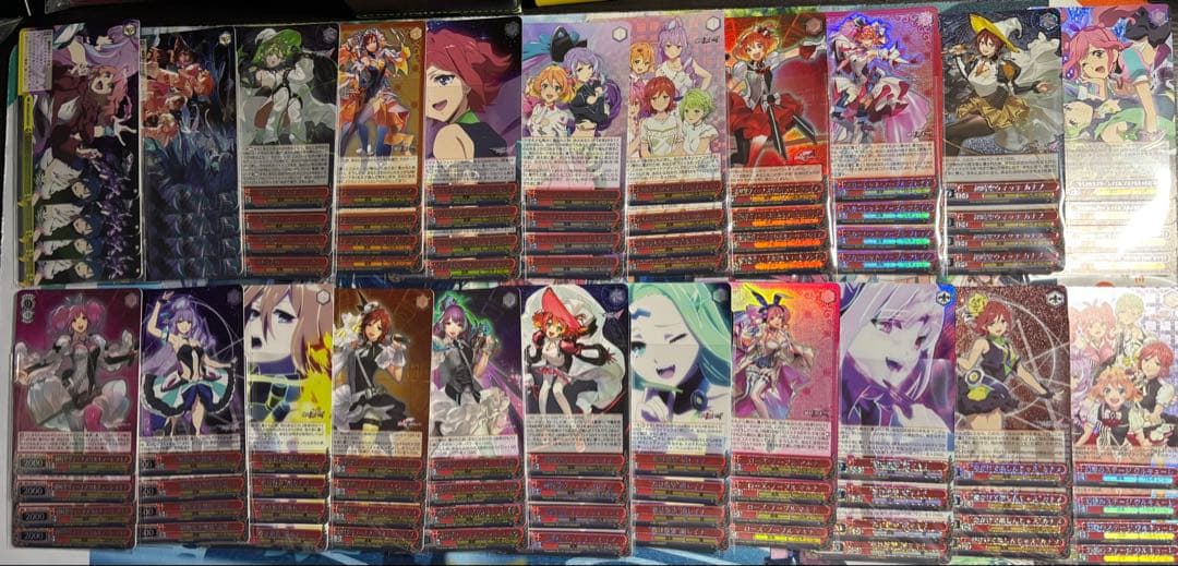 え*ぎ様 ヴァイスシュヴァルツ マクロスΔ ホイル 4コン