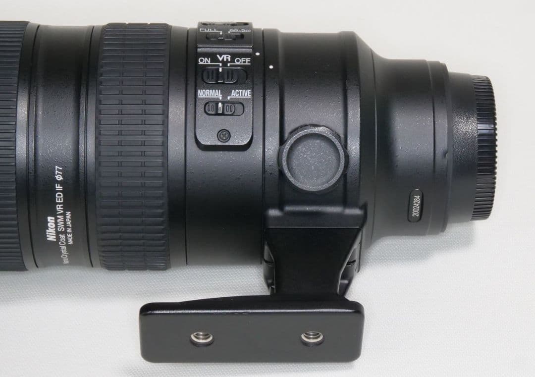Nikon AF-S NIKKOR 70-200mm F2.8G ED　VRII