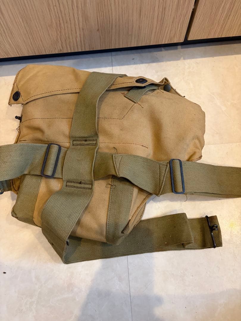 USARMYDIAPHRAGM GAS MASK 実物 ミリタリー バッグ付き