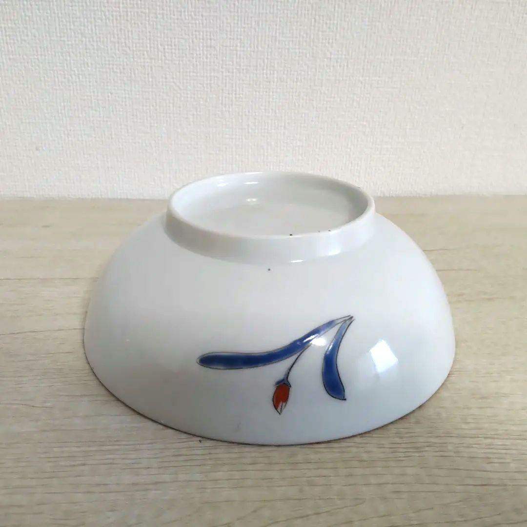 お値下げしました、色絵柿右衛門　和本　花文小鉢