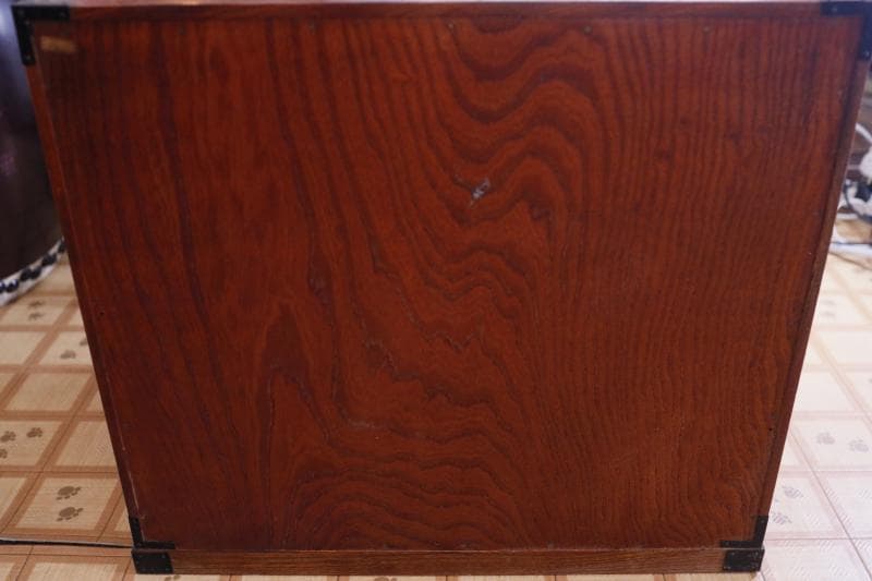 ◆民芸家具 けやき無垢 チェスト 引出収納　サイドボード ローチェスト幅57