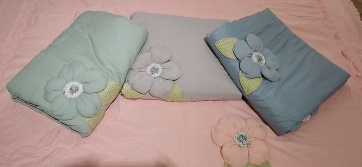 ❗️値下げ中❗️夏布団　夏シール　枕カバー　ハンドメイド