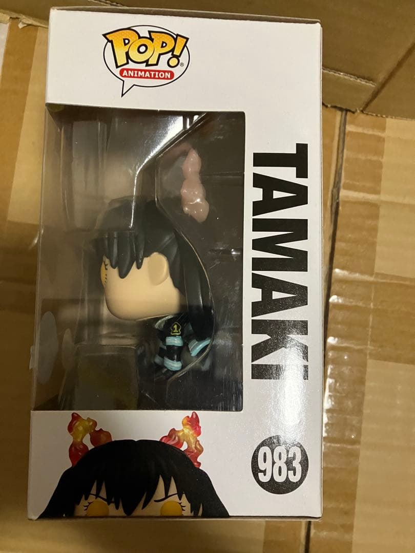 funko pop 炎炎ノ消防隊 タマキ・コタツ フィギュア 環古達
