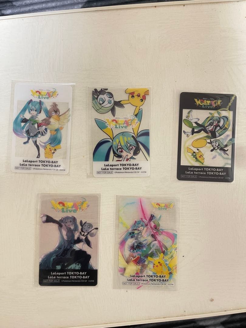 VOLTAGE Live コレクションカード3セット15枚