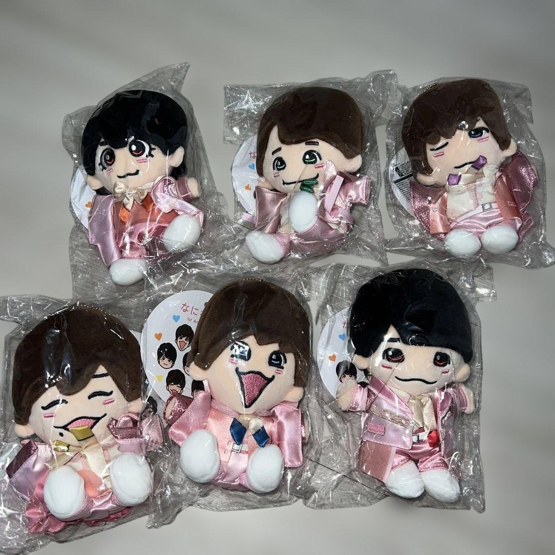 新品未開封未使用 なにわ男子 チビぬい アクリルスタンド 6体セット おまけ付き