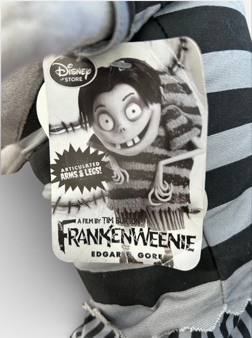【当時物】フランケンウィニー　エドガー　ぬいぐるみ　Frankenweenie
