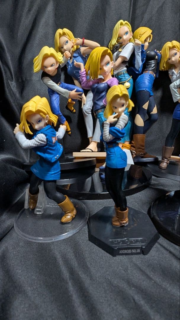 d*2様 ドラゴンボール 人造人間18号 フィギュア まとめ売り