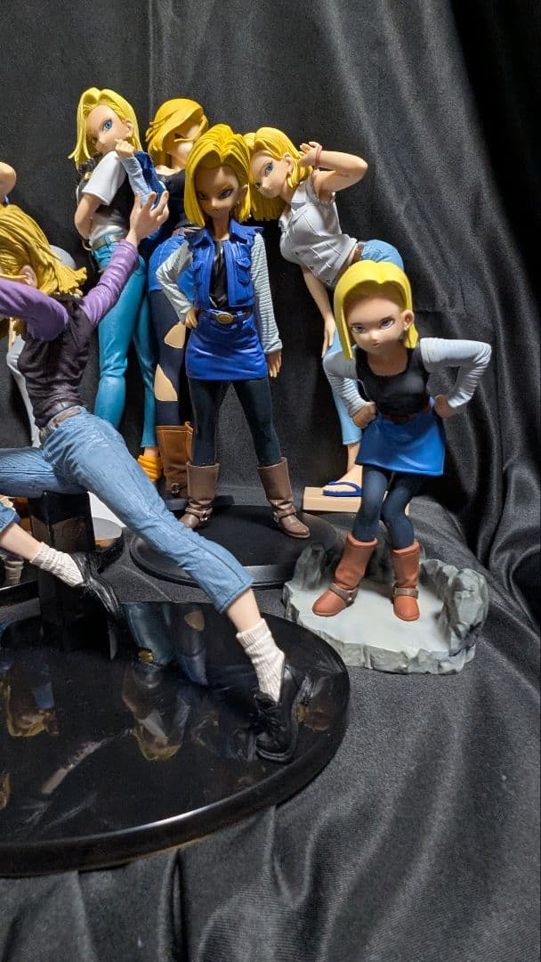 d*2様 ドラゴンボール 人造人間18号 フィギュア まとめ売り