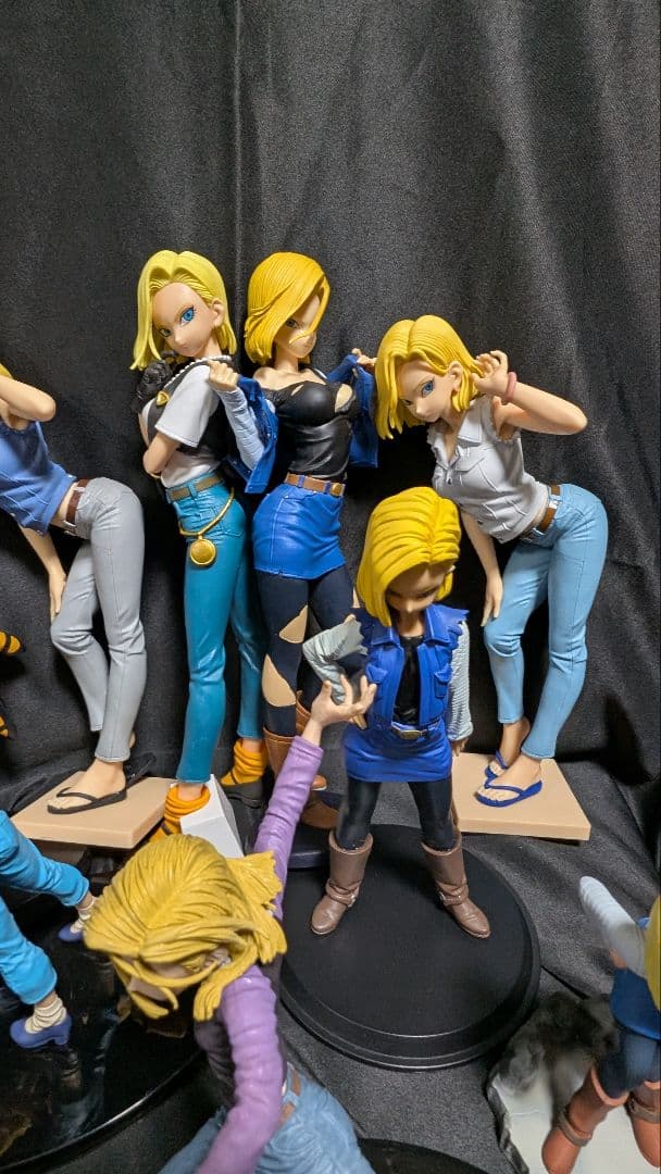 d*2様 ドラゴンボール 人造人間18号 フィギュア まとめ売り