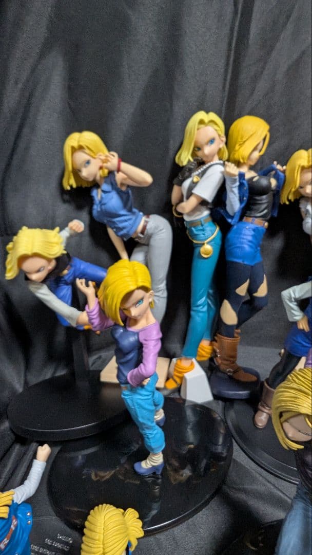 d*2様 ドラゴンボール 人造人間18号 フィギュア まとめ売り