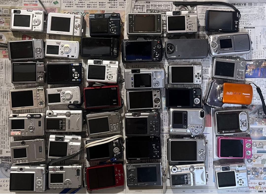 動作未確認 42台セット コンパクトデジタルカメラ