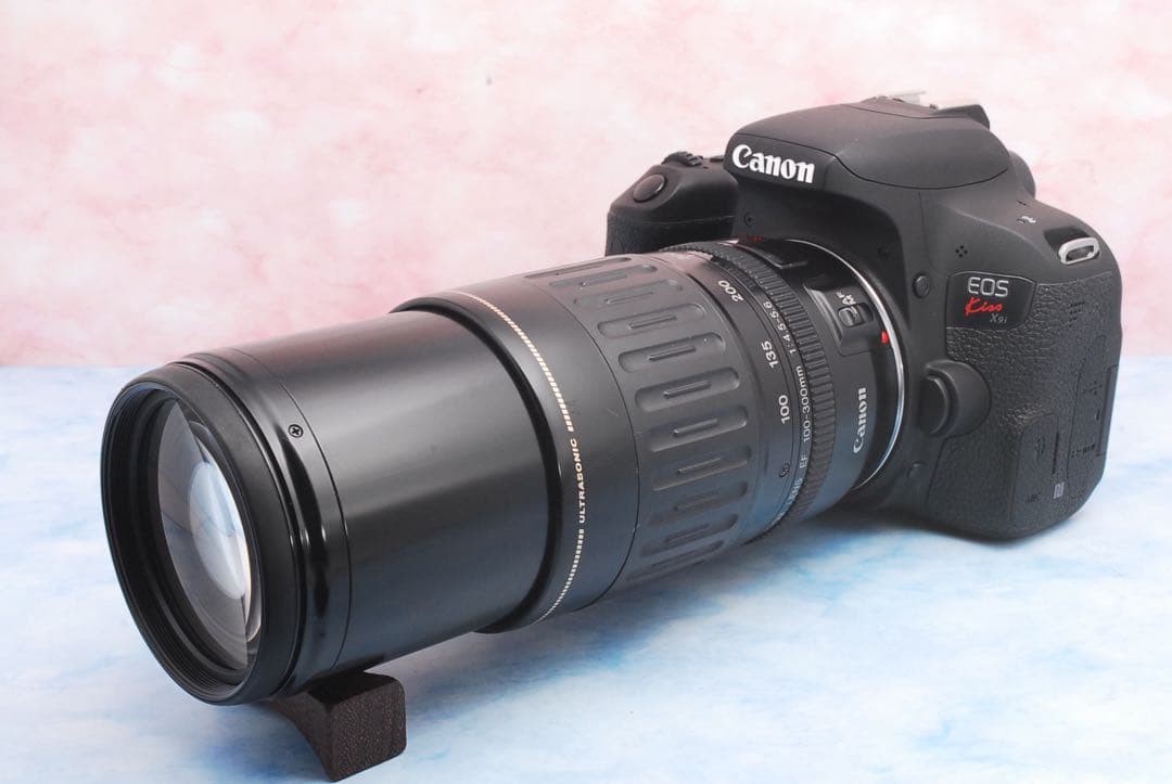 Canon Kiss X9i☆STM＆超望遠のWレンズ☆一眼レフカメラ☆美品
