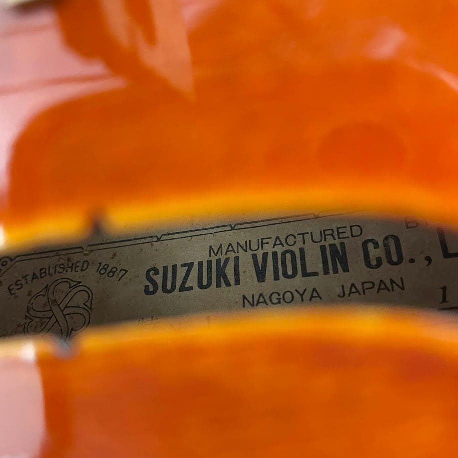 美虎杢●鈴木バイオリン● 希少上位モデル 特No.1 4/4 1967年 美品