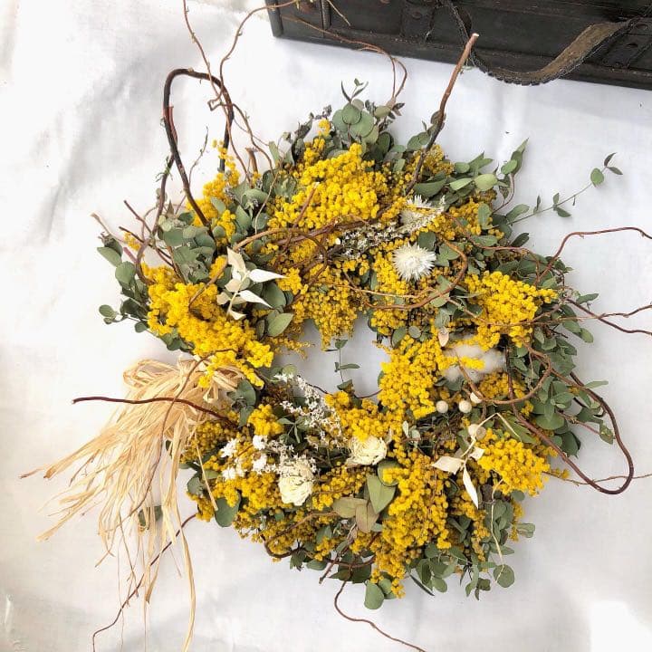 ナチュラルリース　ミモザリース