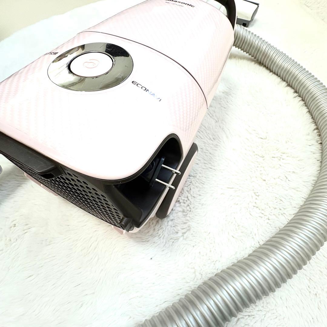 Panasonic 紙パック式 掃除機 MC-PJ520G ピンク　　紙パック付