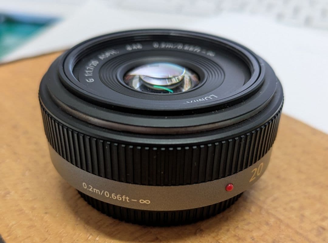 Panasonic LUMIX 20/1.7 単焦点レンズ 2/8まで限定出品