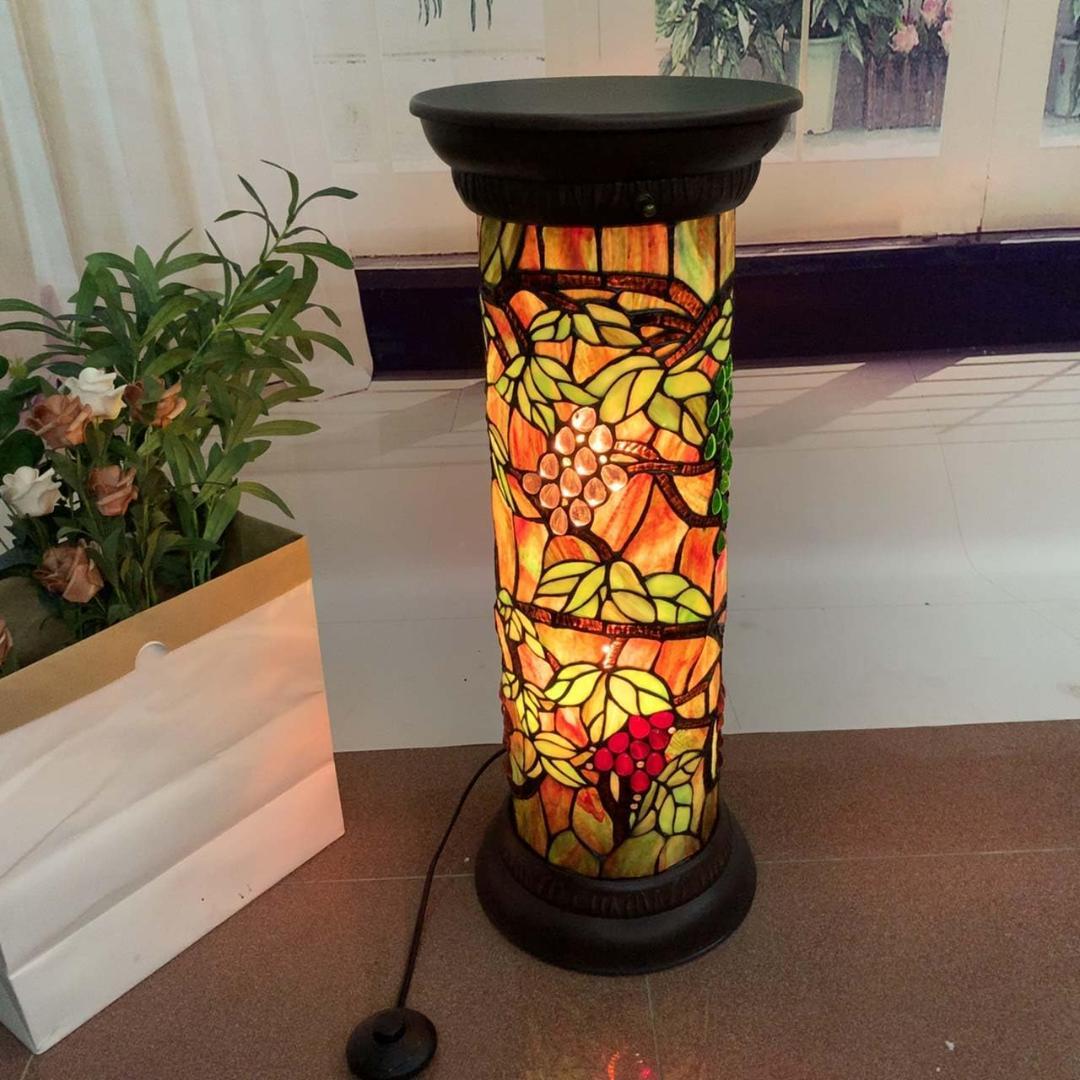 ランプ 美しいデザイン ステンドグラス ハンドメイド 色鮮やか