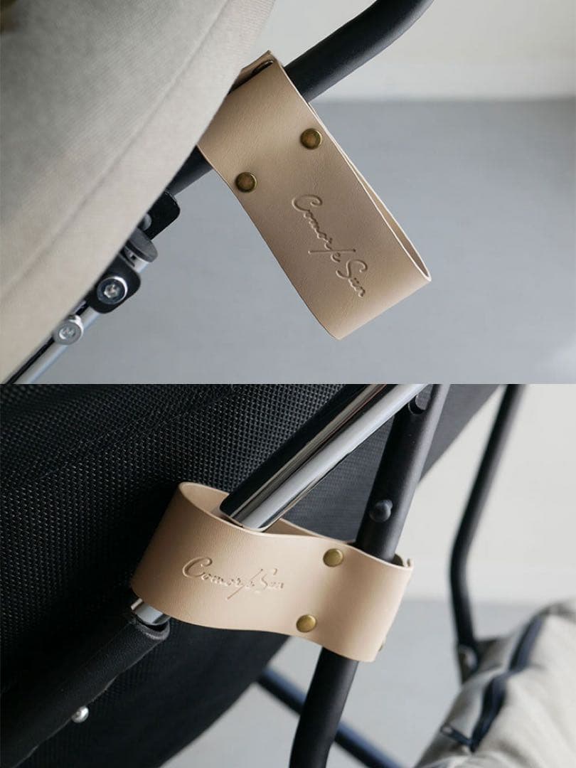 【Comore Sun】2wayフォールディングチェア コーデュロイ ベージュ