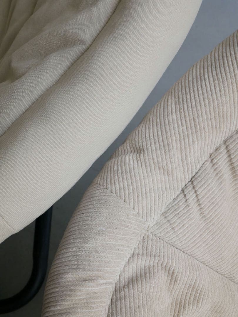 【Comore Sun】2wayフォールディングチェア コーデュロイ ベージュ