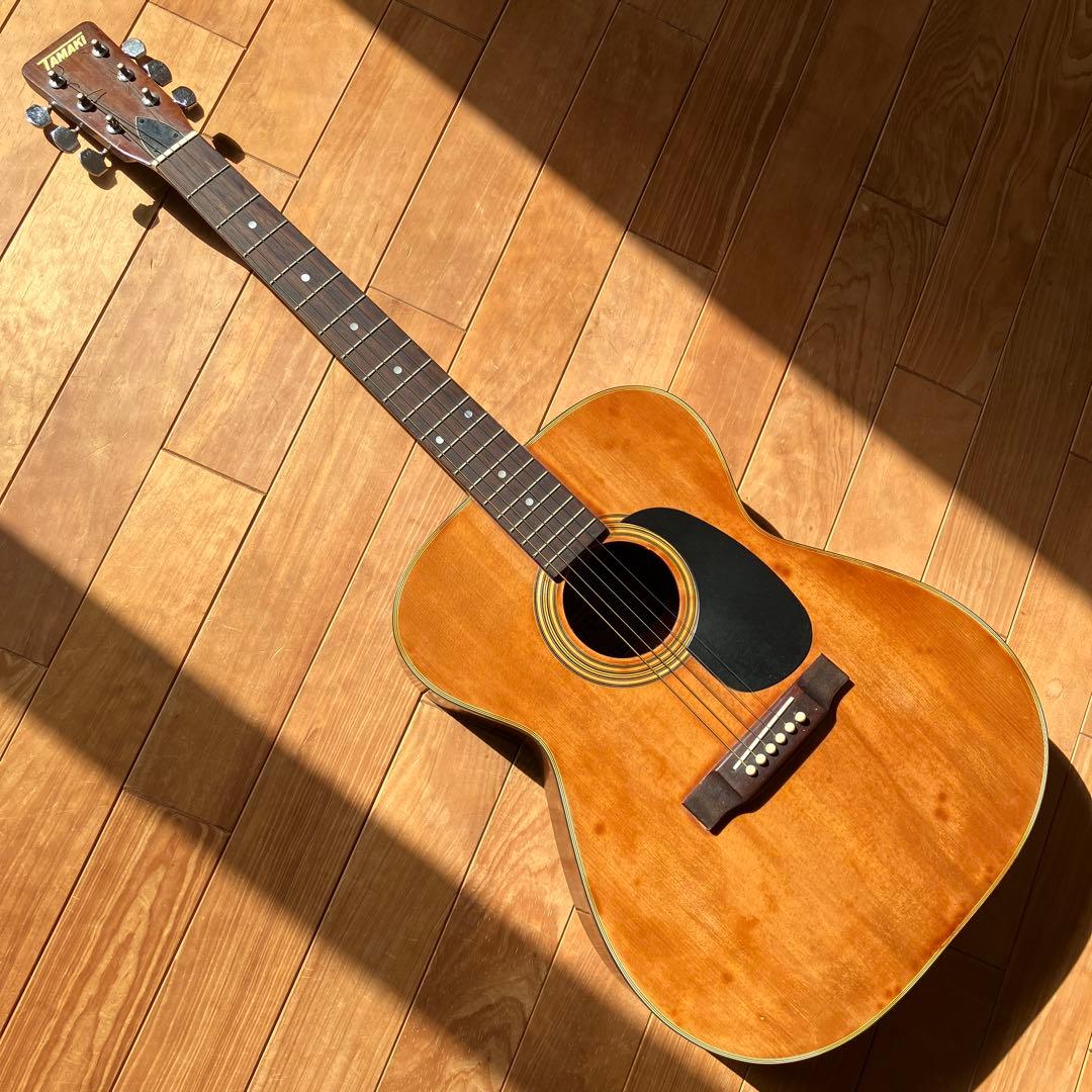 TAMAKI　アコースティックギター　本体　訳有り　難あり　アコギ　楽器　日本製