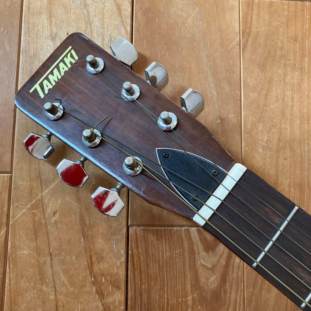 TAMAKI　アコースティックギター　本体　訳有り　難あり　アコギ　楽器　日本製