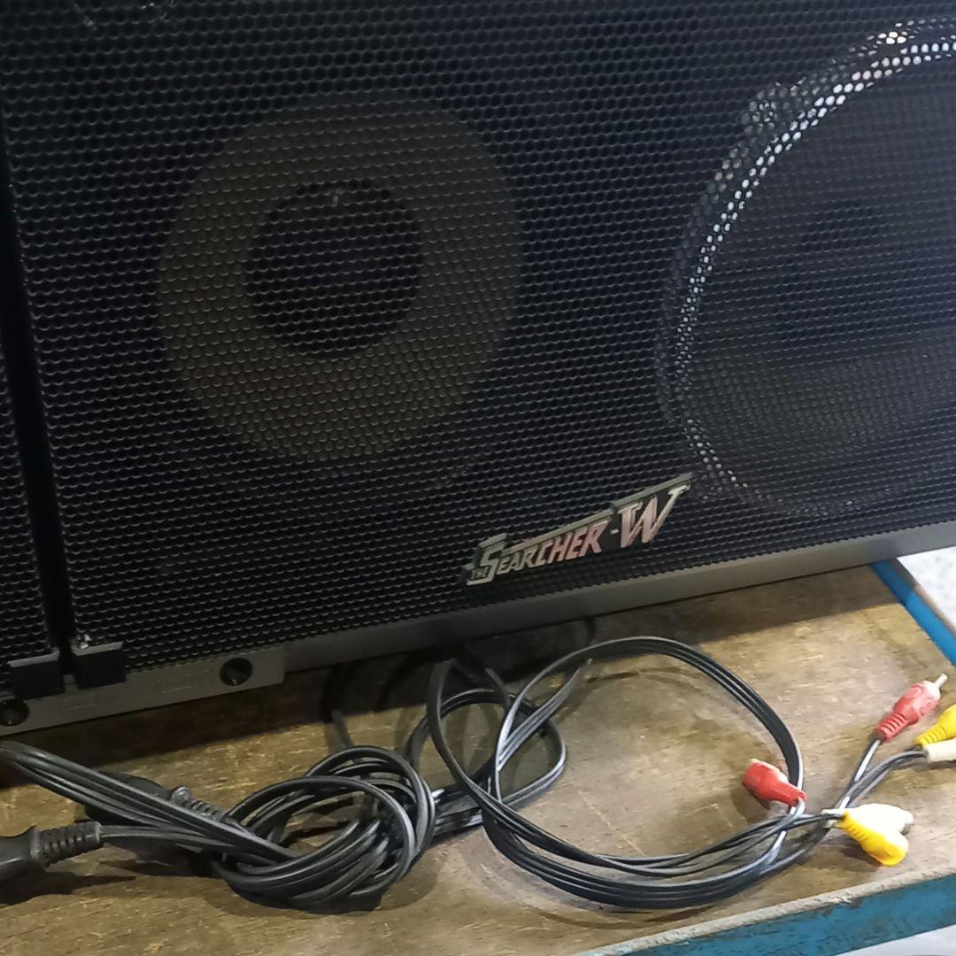 シャープ製THE SEARCHER-W ラジカセ　レトロ　GF－909