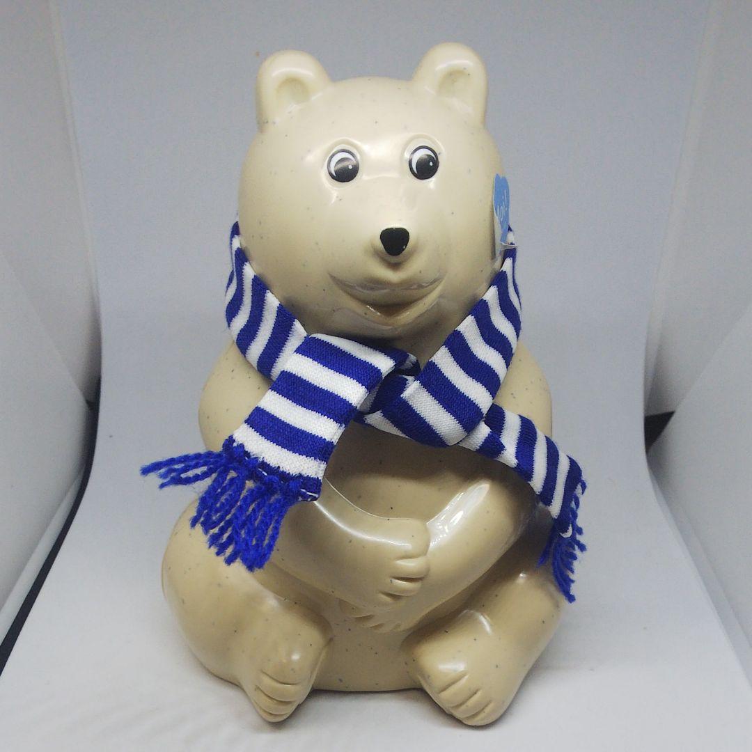 しろくま貯金箱ポーラーベアー貯金箱×5体