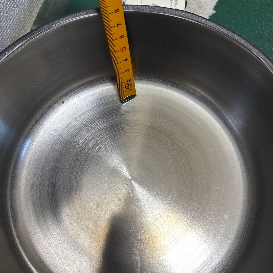 未使用！ 山王堂謹製 久慈砂鉄鍋 天ぷら鍋 廃業 入手困難 希少品 美品！！