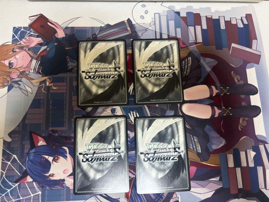 “ヴァイスシュヴァルツ　答え探し”青葉モカ　4枚セット