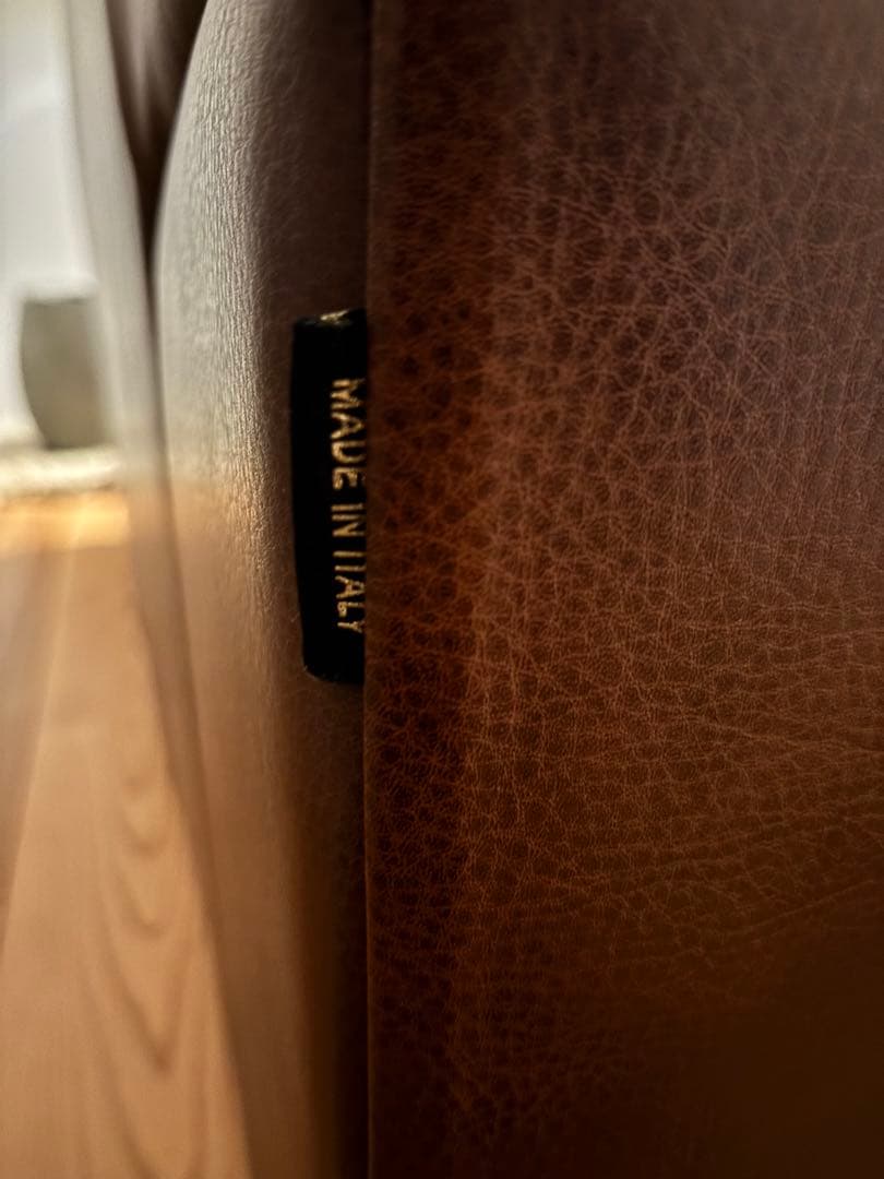 本日限定値下げ　25万　イタリア製　本革総革　2Pソファ