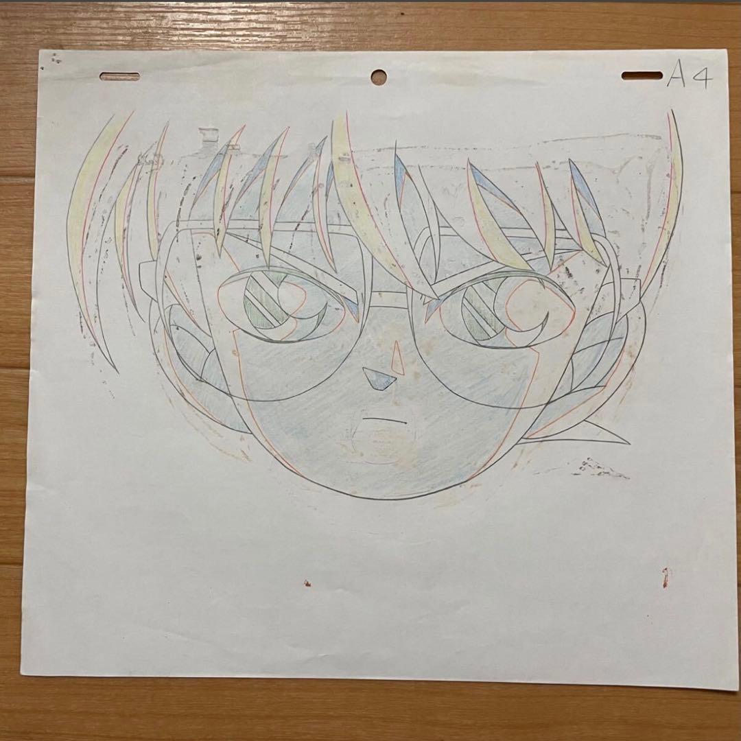 名探偵コナン セル画 直筆動画 コピー背景 アニメ アップ