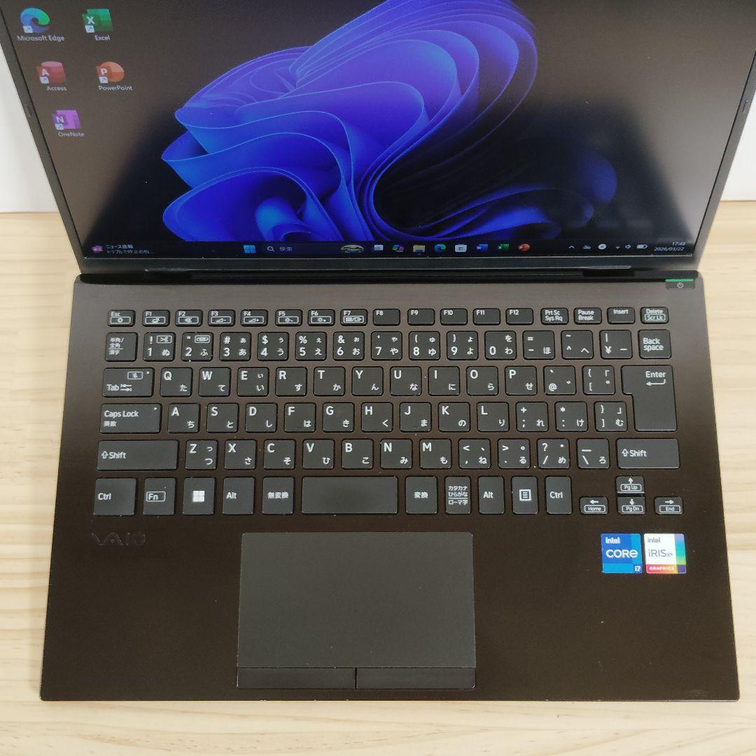 美品 VAIO Pro PK 爆速 第11世代i7搭載 16GB 512GB