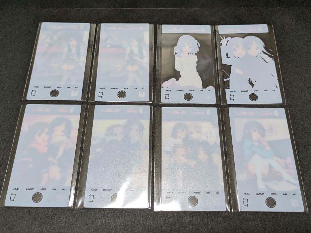 けいおん！ まねきねこ コラボ クリアカード セット