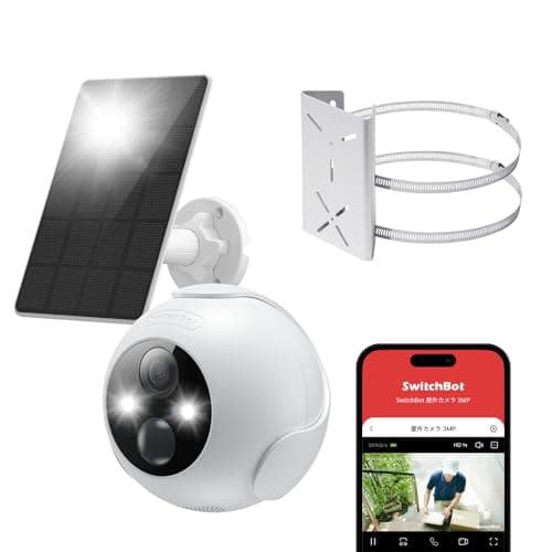 D★【Compatible with Alexa認定】SwitchBot 防犯カ