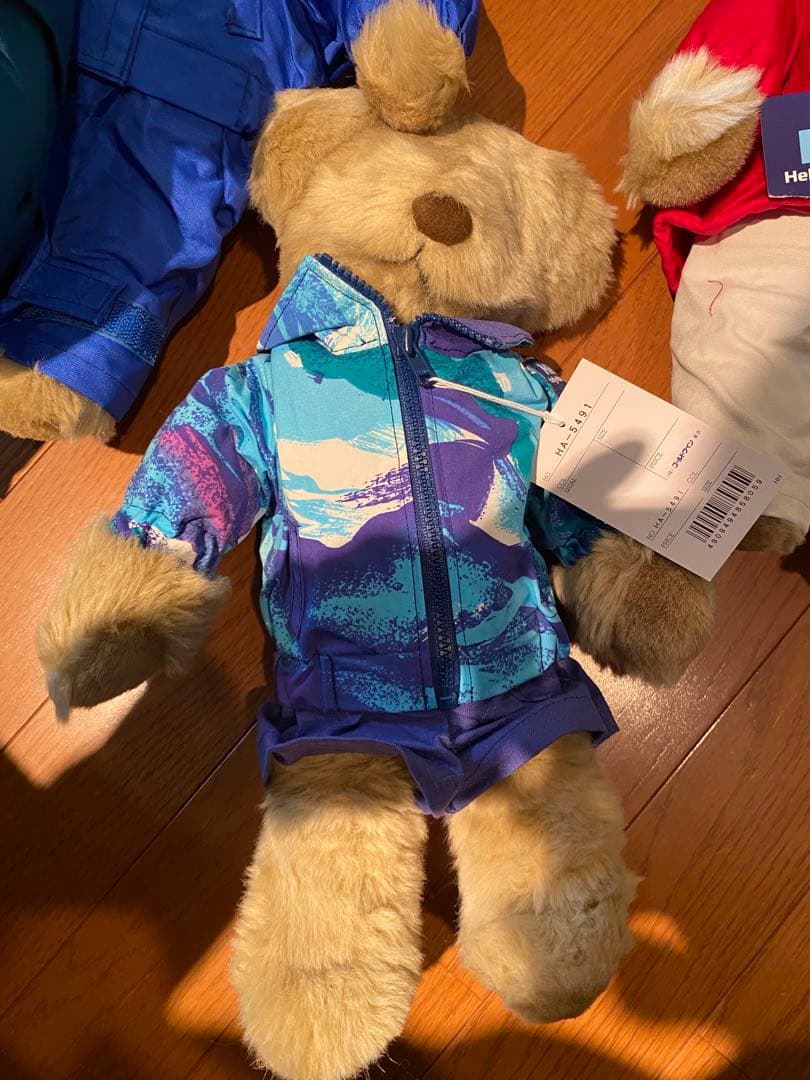 ヘリーハンセン　ぬいぐるみ　テディベア