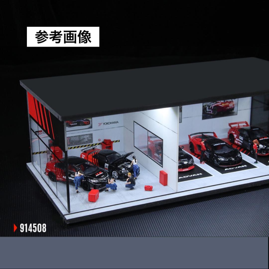 1/64 ガレージ　moreart アドバン　advan ホットウィール　70