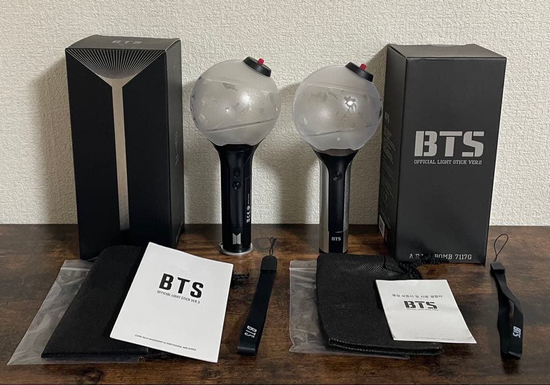 BTS OFFICIAL LIGHT STICK アミボム ペンライト