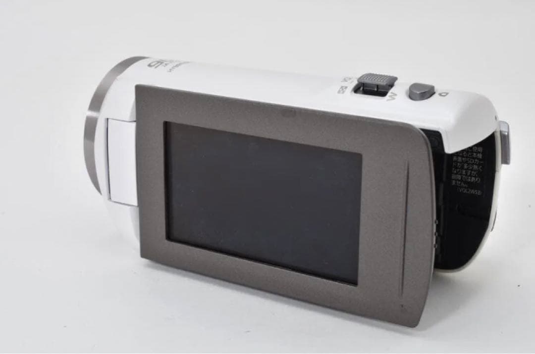 【中古美品】Panasonic HC-V360MS ビデオカメラ ホワイト 小型