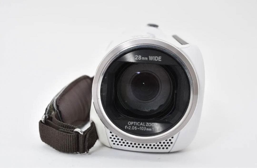 【中古美品】Panasonic HC-V360MS ビデオカメラ ホワイト 小型
