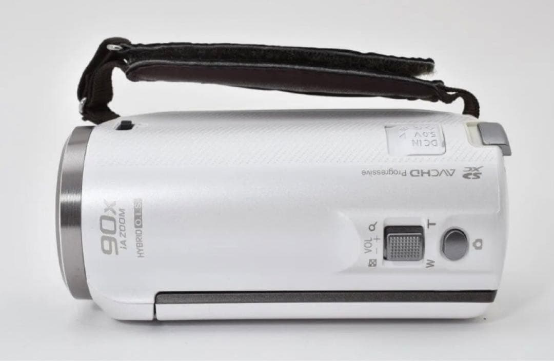 【中古美品】Panasonic HC-V360MS ビデオカメラ ホワイト 小型