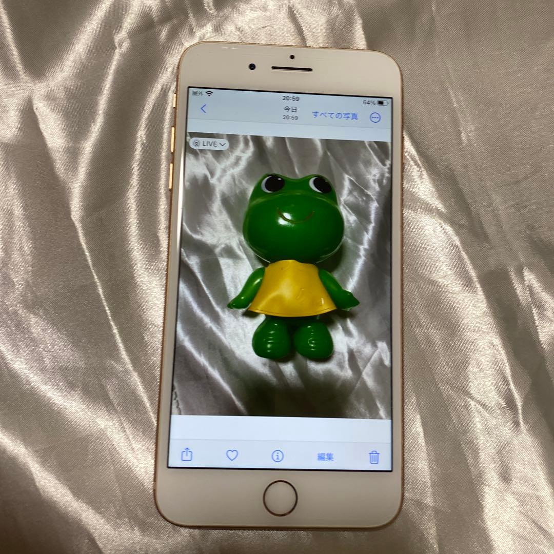 本体のみ　iPhone 8 Plus ゴールド 64GB SIMフリー