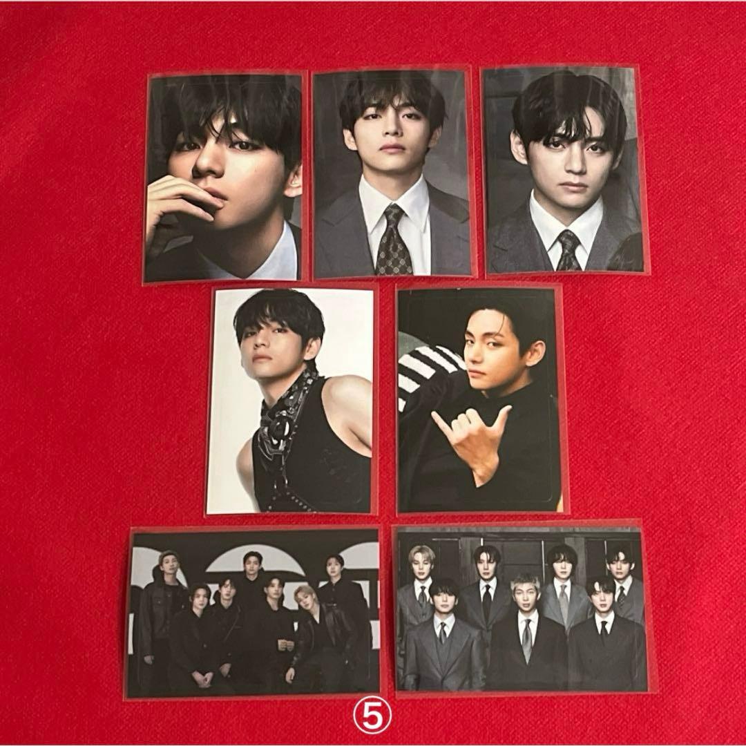 BTS ロングステッカー・ステッカー・ホログラム両面フォトカード等♡Ｖ